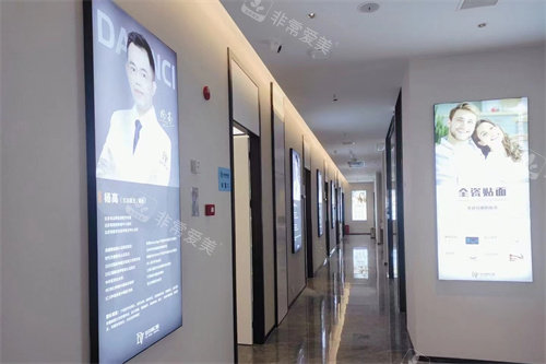 南昌达芬奇口腔诊疗区走廊