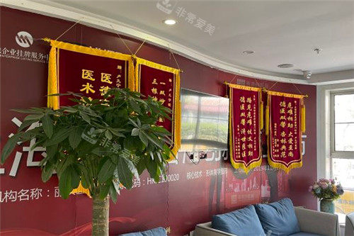 上海丽质整形展示墙