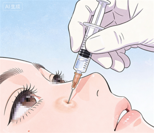 玻尿酸注射脸部的示意图 玻尿酸注射脸部的示意图