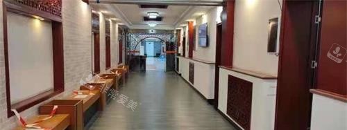 北京广济医院疤痕科走廊