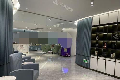 重庆铜雀台整形医院大厅环境