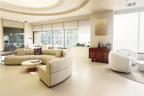 北京小芙医疗美容美观院区大厅休息区