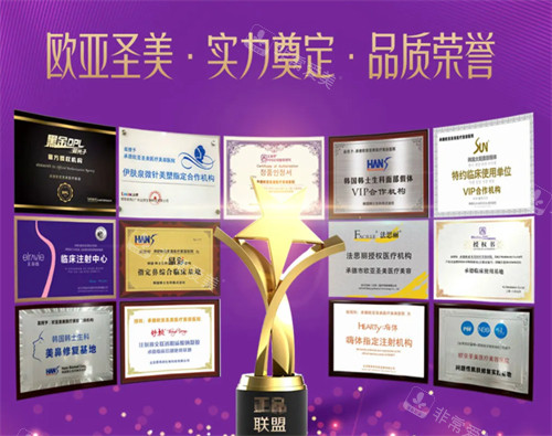 承德欧亚圣美整形合作品牌