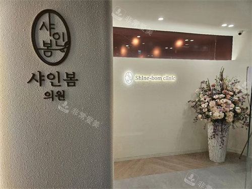 韩国Shinebom皮肤科logo