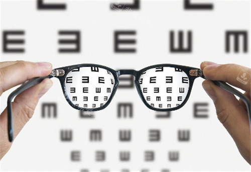 老花眼视物的样子图解