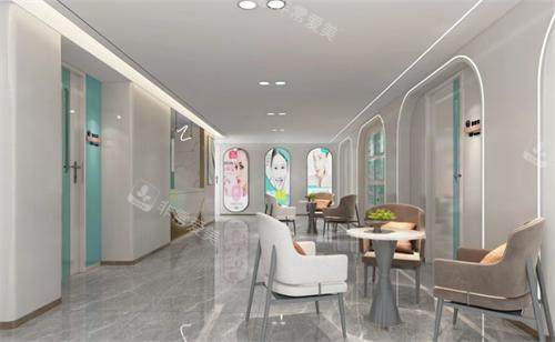郑州杨丽美颜医疗美容大厅环境
