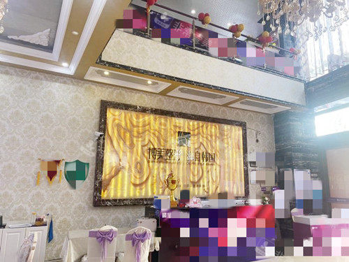 昆明博美医疗美容大厅一角