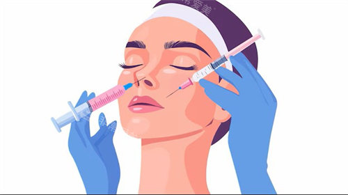 注射美容动画卡通 注射美容动画卡通