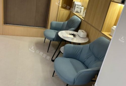 郑州喜丽整形等待区示意图