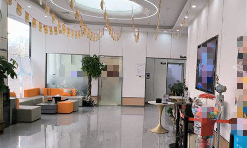 天津北一口腔大厅图