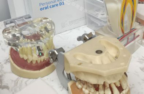 防城港健安口腔牙齿模型展示
