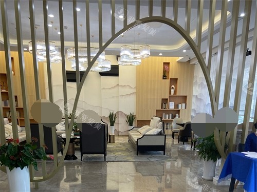 杭州美奥口腔医院休息区环境图