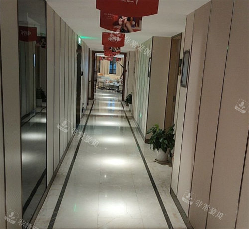 武汉美基元医疗美容医院内部走廊