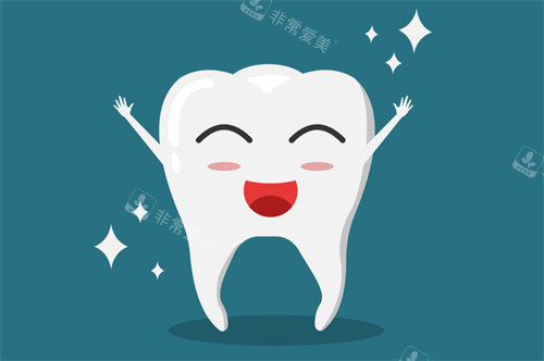 健康的牙齿动画图