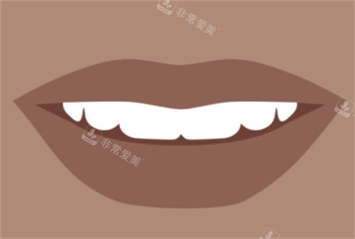 牙齿洁白图
