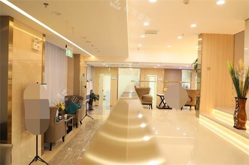 北京碧莲盛植发大厅内部环境