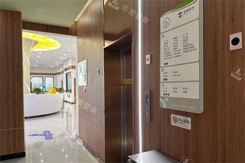 张家口朝聚眼科医院指路牌