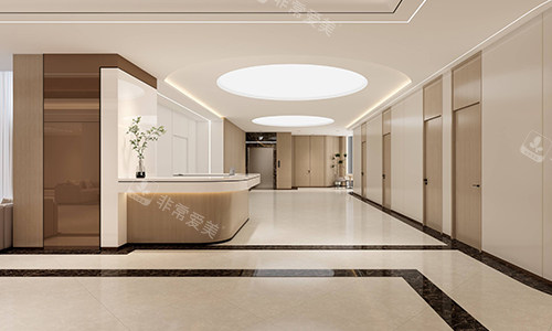 上海伊莱美整形医院大厅一处环境