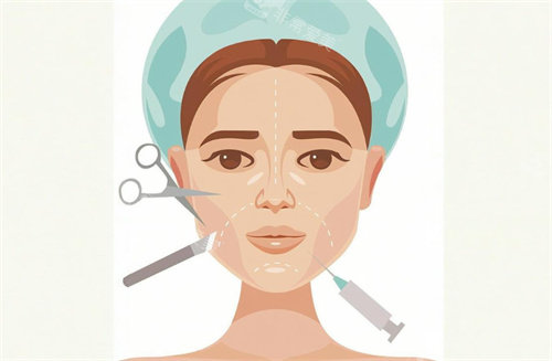 轮廓整形卡通图