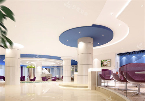 合肥韩美整形医院走廊