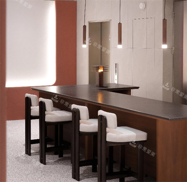 韩国清潭Sartine皮肤科等候区环境