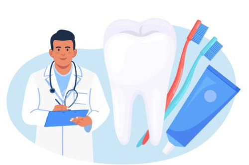 牙医和牙齿检查