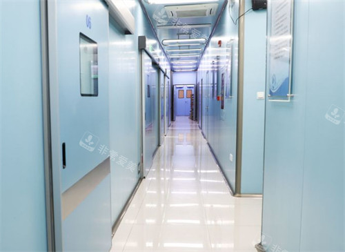 扬州大麦植发手术室走廊