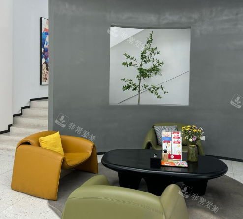 杭州贝佳齿科大厅一角