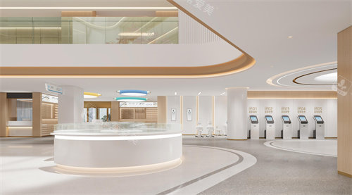 武汉华厦眼科医院咖啡吧台