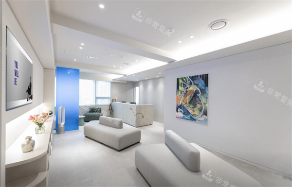 韩国WILLBE整形外科的大厅