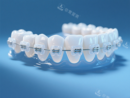 陶瓷托槽牙齿矫正