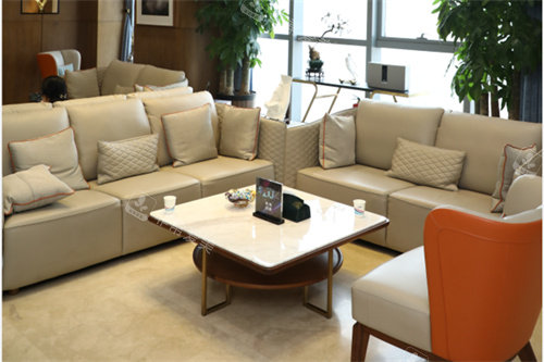 北京米扬丽格医疗美容医院休息处沙发