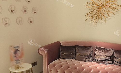 西安晶肤整形等待区沙发