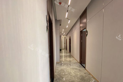 兰州韩美整形走廊环境图