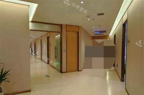 西安叶子整形医院走廊环境