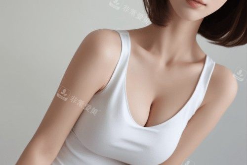 隆胸手术宣传图