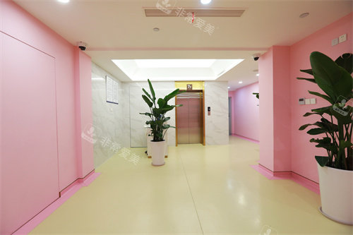上海联合丽格整形医院室内一角