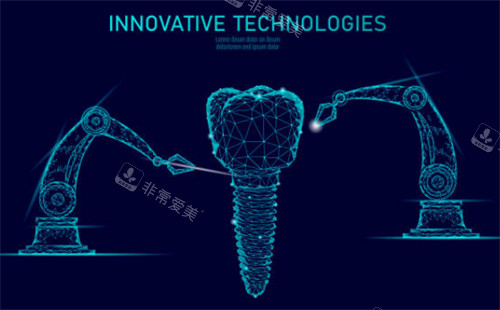 种植牙科技检查示意图