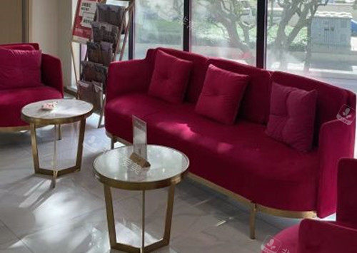 上海联合丽格医疗美容内部休息等待区环境