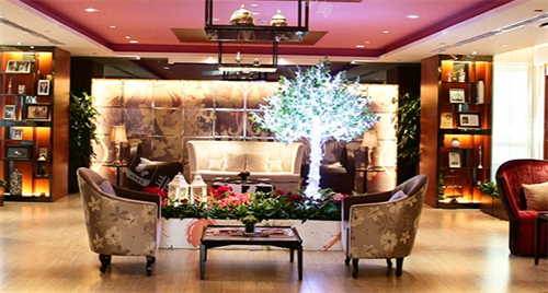 上海艺星整形的大厅环境