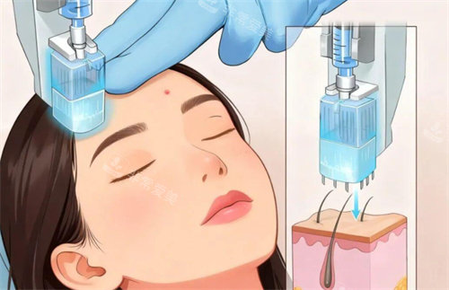 热玛吉操作卡通图片