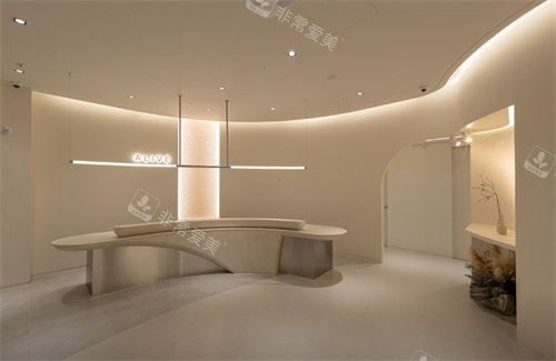 韩国alive皮肤科的大厅