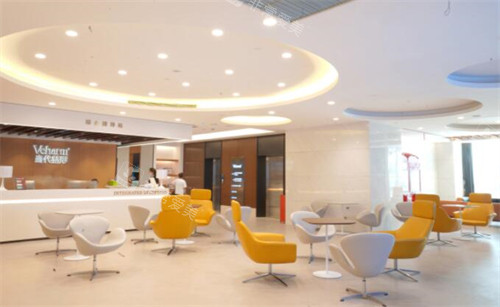 重庆当代整形美容大厅休息区