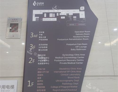 北京嘉禾整形指示图