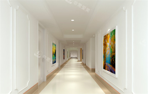 西安壹加壹医疗美容医院过道 西安壹加壹医疗美容医院过道