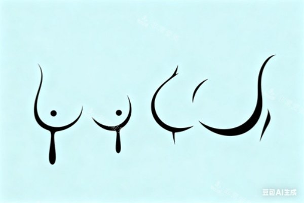 假体隆胸卡通图一览