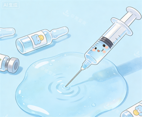 玻尿酸注射的动漫图