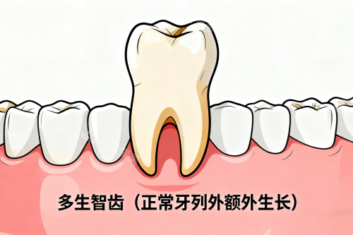 多生智齿展示