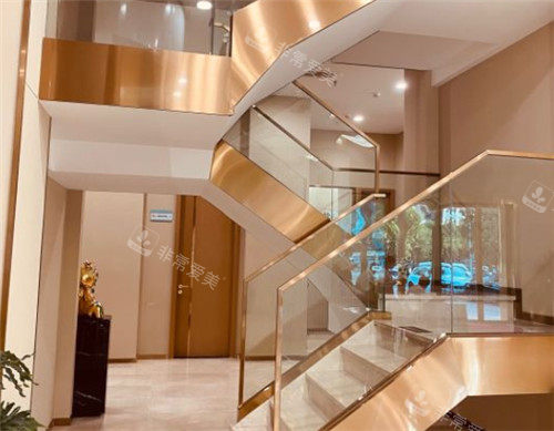 武汉瑞美淇整形楼梯环境