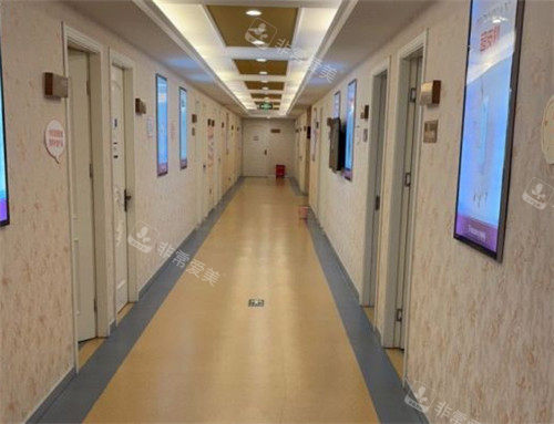 上海欧莱美整形走廊